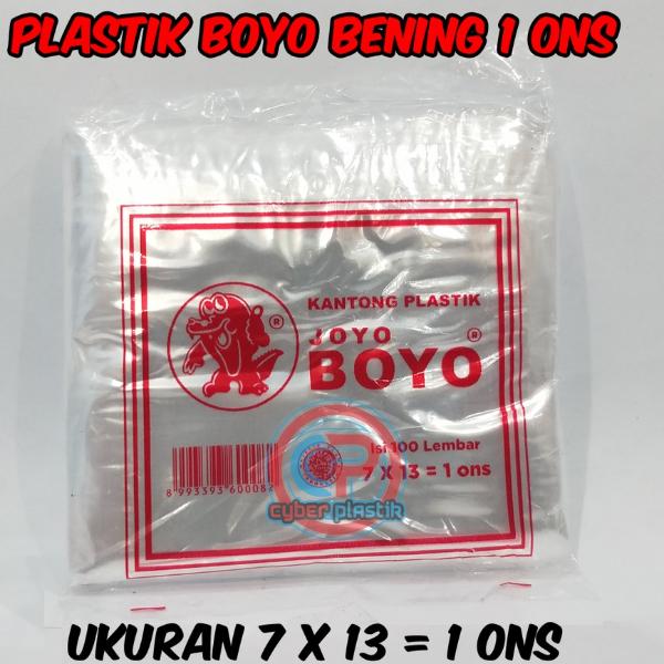 PLASTIK BOYO BENING 1ons