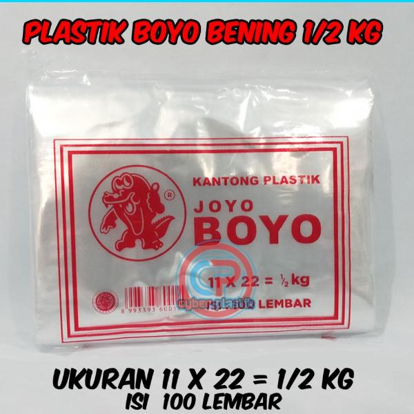PLASTIK BOYO BENING 1/2