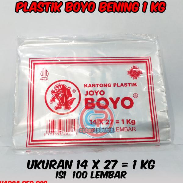 PLASTIK BOYO BENING 1kg
